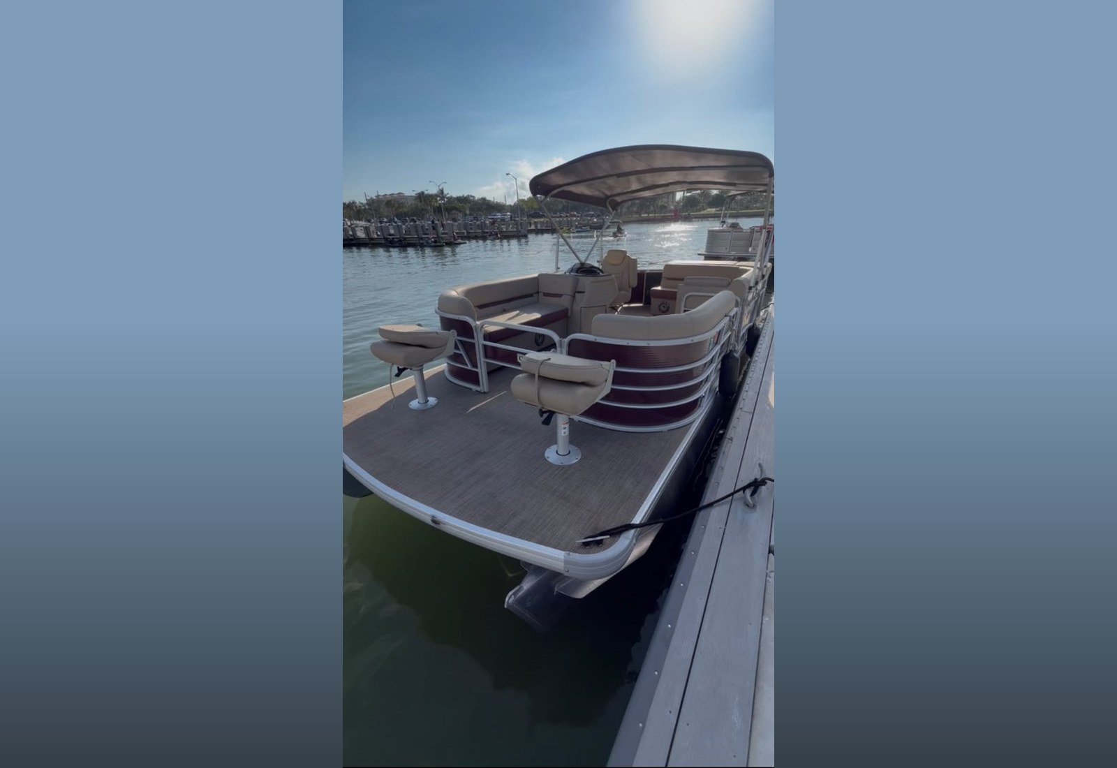 10 Passenger Godfrey Pontoon